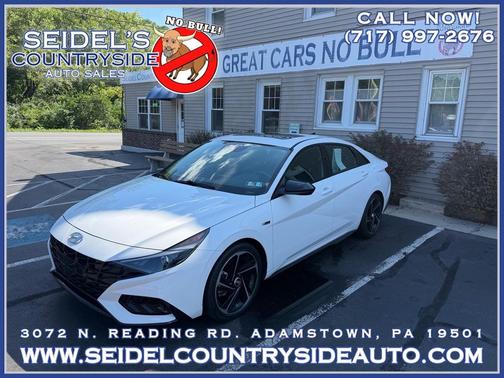 Lunar White 2023 Hyundai ELANTRA SE