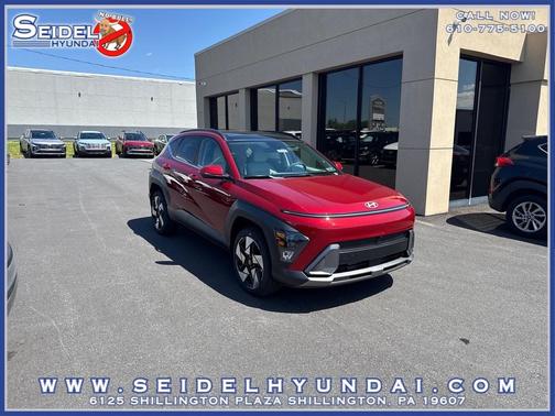 Ultimate Red Metallic 2026 Hyundai KONA Limited