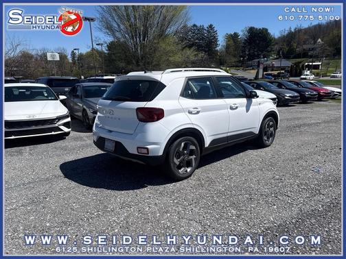 Lunar White 2026 Hyundai VENUE SEL