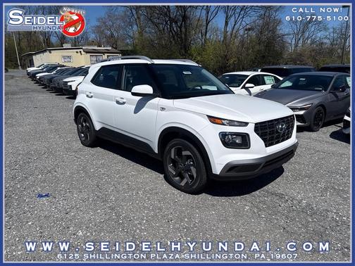 Lunar White 2026 Hyundai VENUE SEL