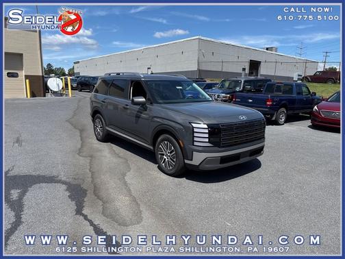 Ecotronic Gray Pearl 2026 Hyundai Palisade Hybrid SEL 7P