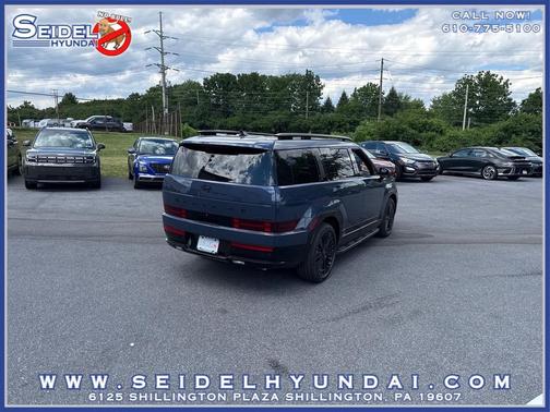 Atlantis Blue 2026 Hyundai SANTA FE HEV Calligraphy