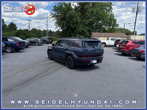 Atlantis Blue 2026 Hyundai SANTA FE HEV Calligraphy