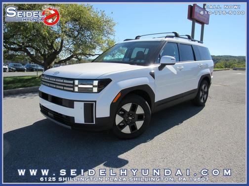Serenity White 2027 Hyundai SANTA FE SEL 2.4
