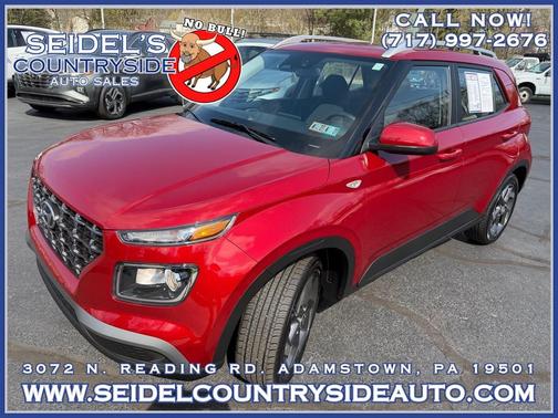 Ultimate Red 2025 Hyundai VENUE SEL