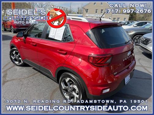 Ultimate Red 2025 Hyundai VENUE SEL