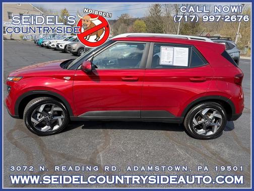 Ultimate Red 2025 Hyundai VENUE SEL