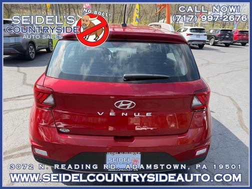 Ultimate Red 2025 Hyundai VENUE SEL