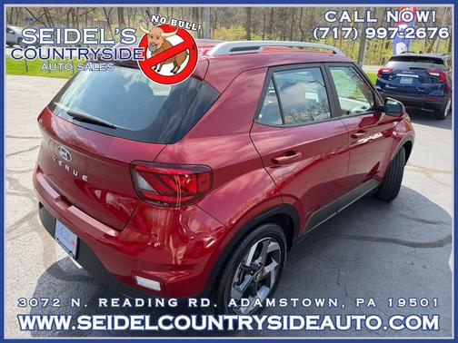 Ultimate Red 2025 Hyundai VENUE SEL