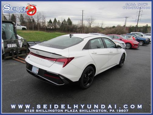 Serenity White 2026 Hyundai ELANTRA Sport