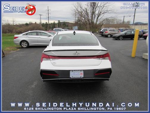 Serenity White 2026 Hyundai ELANTRA Sport