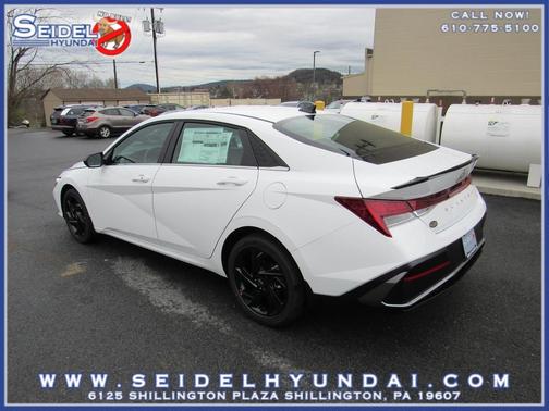 Serenity White 2026 Hyundai ELANTRA Sport