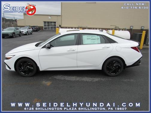 Serenity White 2026 Hyundai ELANTRA Sport