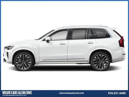 Crystal White Pearl 2026 Volvo XC90 Plug-In Hybrid T8 Ultra 7-Seater