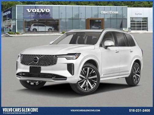 Crystal White Pearl 2026 Volvo XC90 B6 Plus 7-Seater
