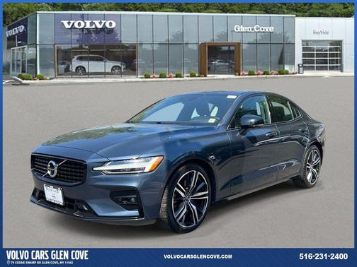 Denim Blue Metallic 2021 Volvo S60 T5 R-Design