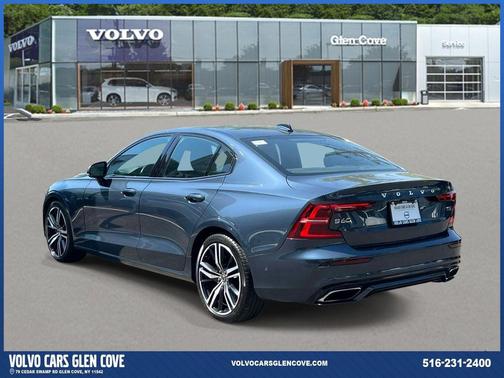 Denim Blue Metallic 2021 Volvo S60 T5 R-Design