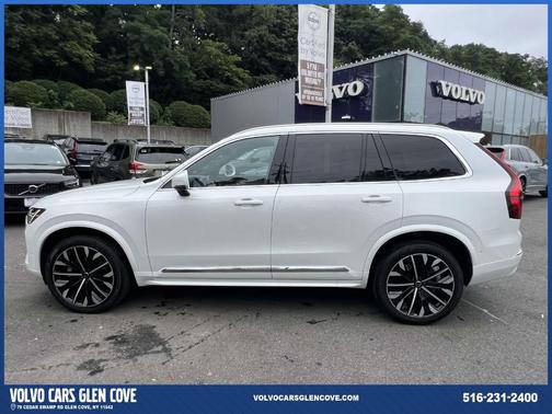Crystal White Pearl 2026 Volvo XC90 B6 Plus 7-Seater