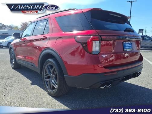 Rapid Red Metallic Tinted Clearcoat 2025 Ford Explorer ST