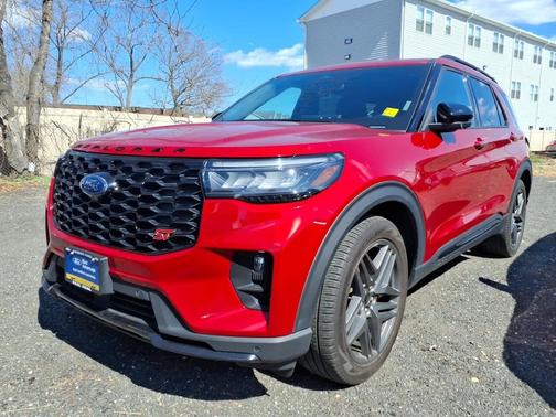 Rapid Red Metallic Tinted Clearcoat 2025 Ford Explorer ST
