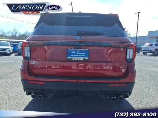 Rapid Red Metallic Tinted Clearcoat 2025 Ford Explorer ST