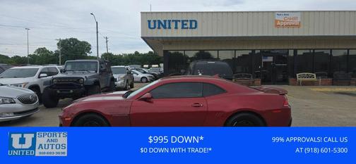 Red 2014 Chevrolet Camaro 1LT