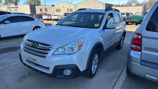 Satin White Pearl 2014 Subaru Outback 2.5i Premium