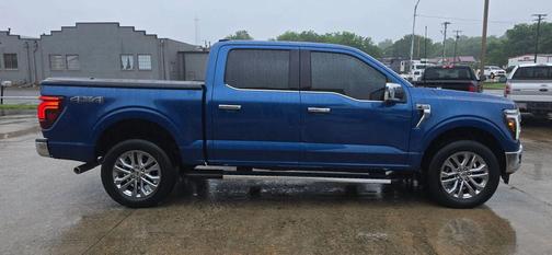 Atlas Blue Metallic 2024 Ford F-150 Lariat