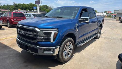 Atlas Blue Metallic 2024 Ford F-150 Lariat