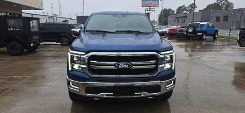 Atlas Blue Metallic 2024 Ford F-150 Lariat