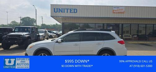 Satin White Pearl 2014 Subaru Outback 2.5i Premium