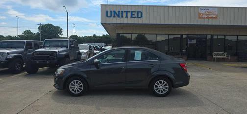 Nightfall Gray Metallic 2017 Chevrolet Sonic LT
