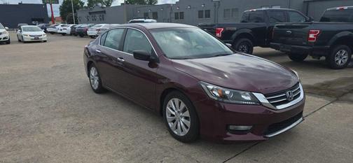 Maroon 2013 Honda Accord EX-L