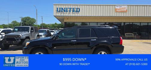 Black 2007 Toyota 4Runner Sport