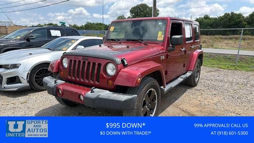 Deep Cherry Red Crystal Pearlcoat 2012 Jeep Wrangler Unlimited Sport Altitude