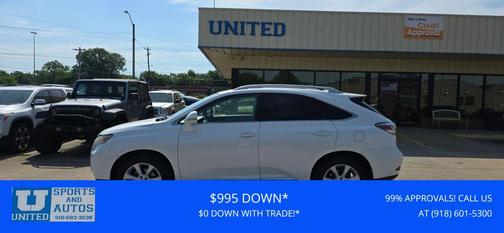 White 2012 Lexus RX 350 Base