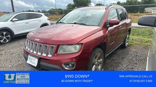 Deep Cherry Red Crystal Pearlcoat 2014 Jeep Compass Limited