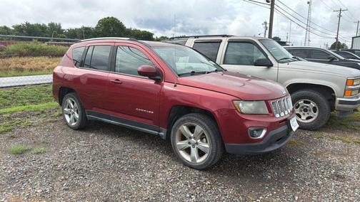 Deep Cherry Red Crystal Pearlcoat 2014 Jeep Compass Limited