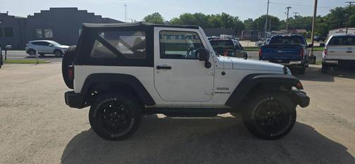 Bright White Clearcoat 2013 Jeep Wrangler Sport