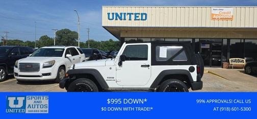 Bright White Clearcoat 2013 Jeep Wrangler Sport