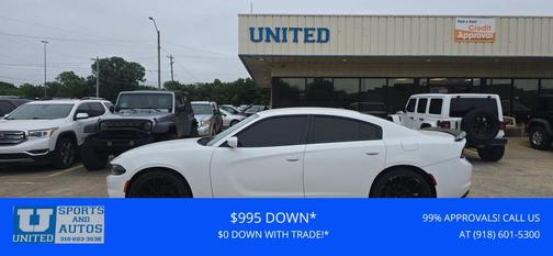 White Knuckle Clearcoat 2019 Dodge Charger SXT