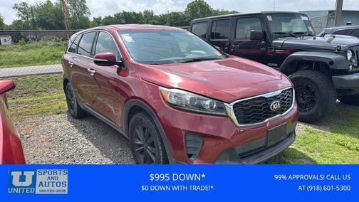 Passion Red 2020 Kia Sorento LX