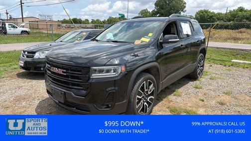 Ebony Twilight Metallic 2021 GMC Acadia FWD SLT