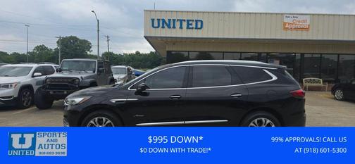 Ebony Twilight Metallic 2018 Buick Enclave Avenir