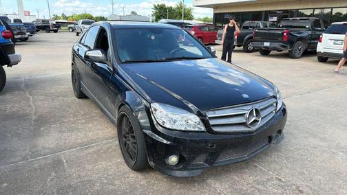 Black 2008 Mercedes-Benz C-Class C 300 4MATIC Sport