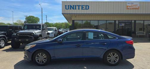 Lakeside Blue 2015 Hyundai SONATA SE