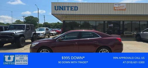 Butte Red Metallic 2015 Chevrolet Malibu 1LT