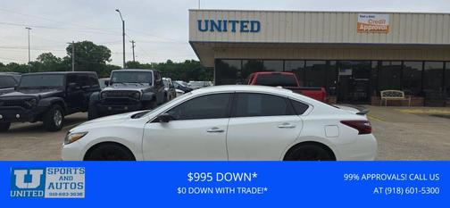 Pearl White 2018 Nissan Altima 2.5 SR