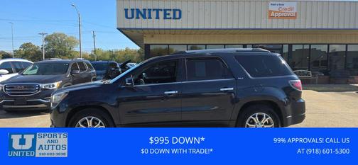 Dark Sapphire Blue Metallic 2016 GMC Acadia SLT-2