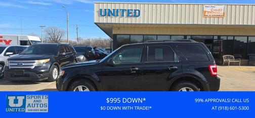 Black 2012 Ford Escape XLT